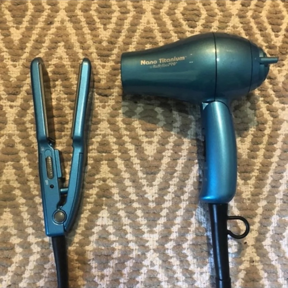 BaBylissPRO Nano Titanium Straightener/Dryer